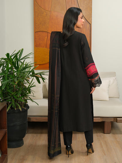 3 Piece Khaddar Suit-Embroidered (Unstitched)