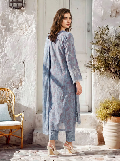 3 Piece Khaddar Suit-Embroidered (Unstitched)