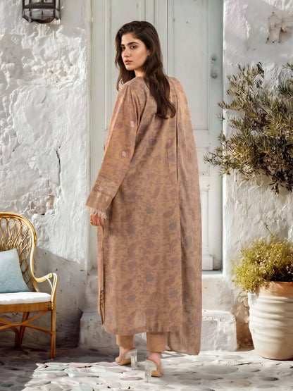3 Piece Khaddar Suit-Embroidered (Unstitched)