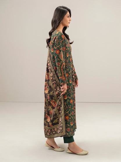 3 Piece Khaddar Suit-Embroidered (Unstitched)