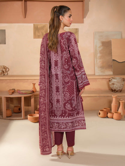 3 Piece Khaddar Suit-Embroidered (Unstitched)