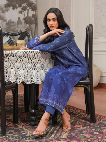 2 Piece Khaddar Suit-Embroidered (Unstitched)