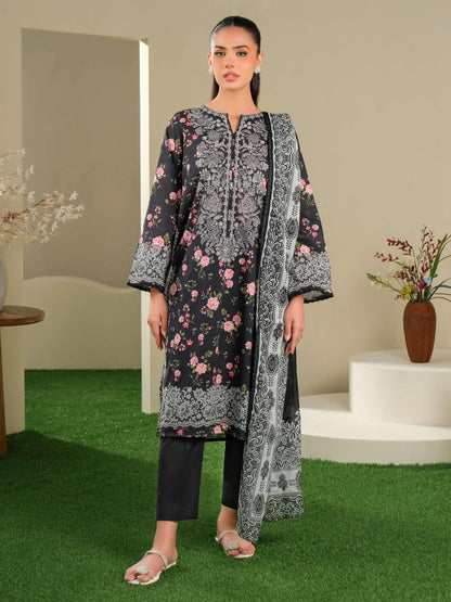 2 Piece Lawn Suit-Printed (Unstitched)