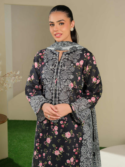 2 Piece Lawn Suit-Printed (Unstitched)