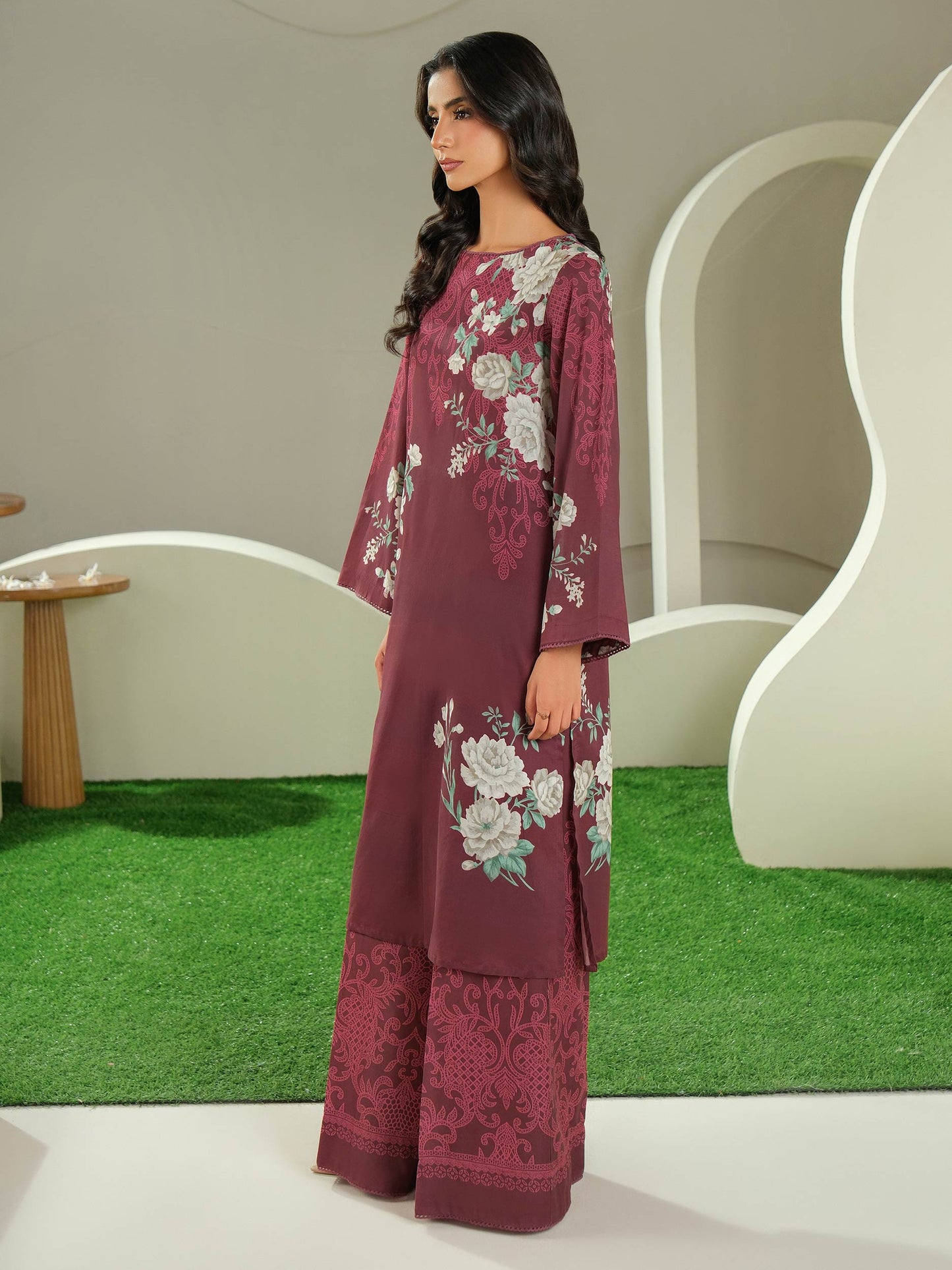 2 Piece Lawn Suit-Printed (Unstitched)