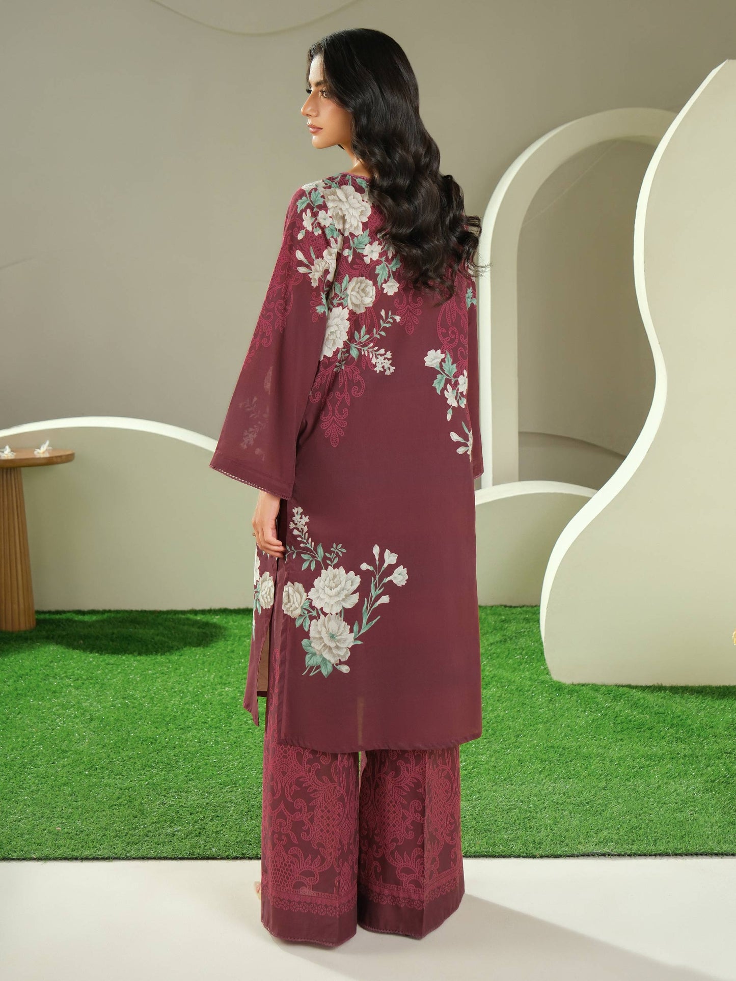 2 Piece Lawn Suit-Printed (Unstitched)