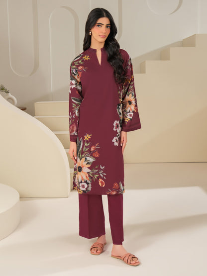 2 Piece Cambric Suit-Printed (Unstitched)