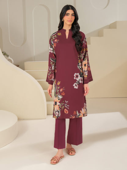 2 Piece Cambric Suit-Printed (Unstitched)