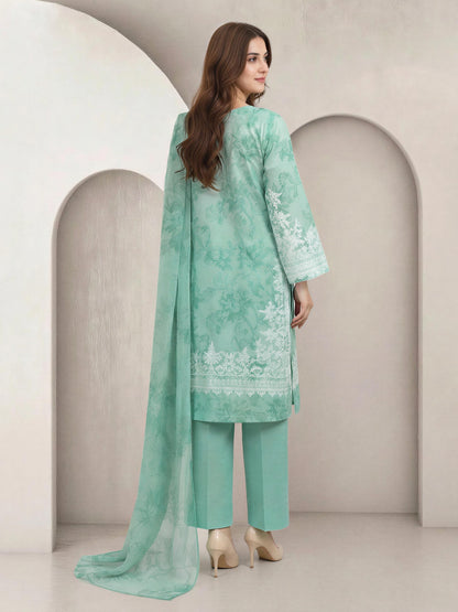 2 Piece Lawn Suit (Unstitched)