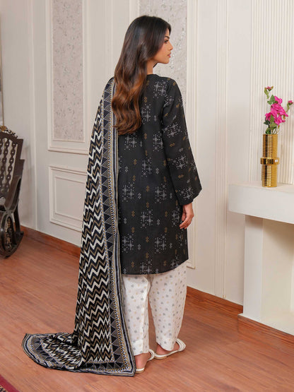 3 Piece Khaddar Suit-Embroidered (Unstitched)