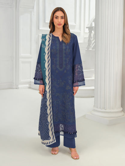 3 Piece Khaddar Suit-Embroidered (Unstitched)