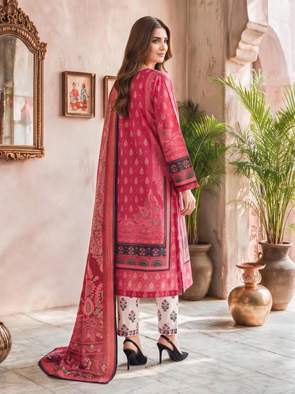3 Piece Khaddar Suit- Embroidered (Unstitched)