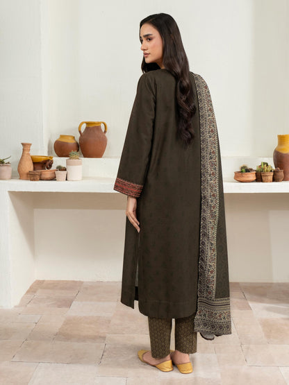 3 Piece Khaddar Suit-Embroidered (Unstitched)