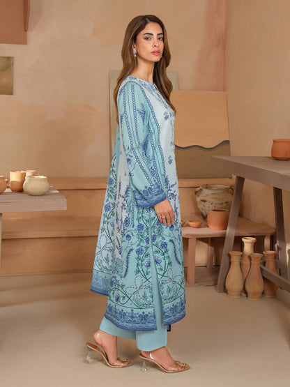 3 Piece Khaddar Suit-Embroidered (Unstitched)