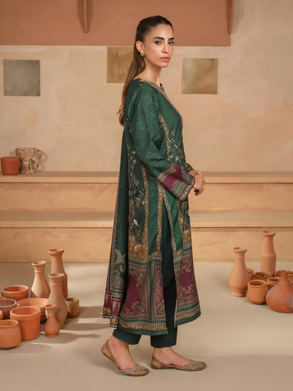 3 Piece Khaddar Suit-Embroidered (Unstitched)