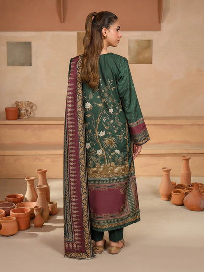 3 Piece Khaddar Suit-Embroidered (Unstitched)