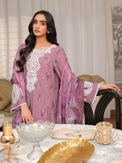 3 Piece Khaddar Suit-Embroidered (Unstitched)