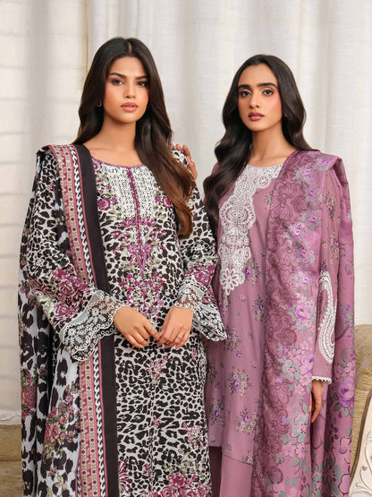 3 Piece Khaddar Suit-Embroidered (Unstitched)