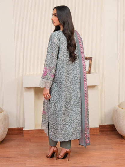 3 Piece Khaddar Suit-Embroidered (Unstitched)