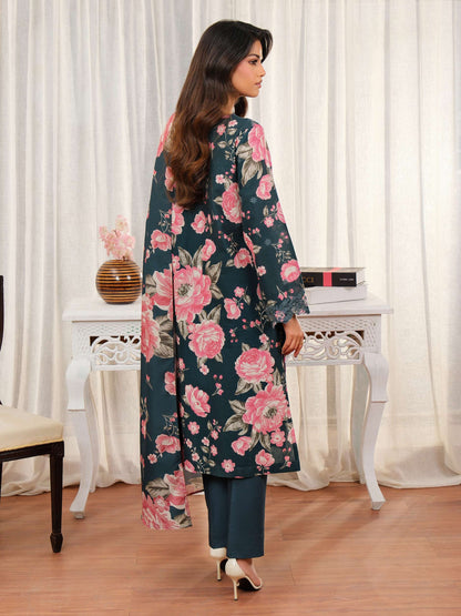 3 Piece Khaddar Suit-Embroidered (Unstitched)