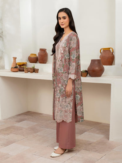 3 Piece Khaddar Suit-Embroidered (Unstitched)