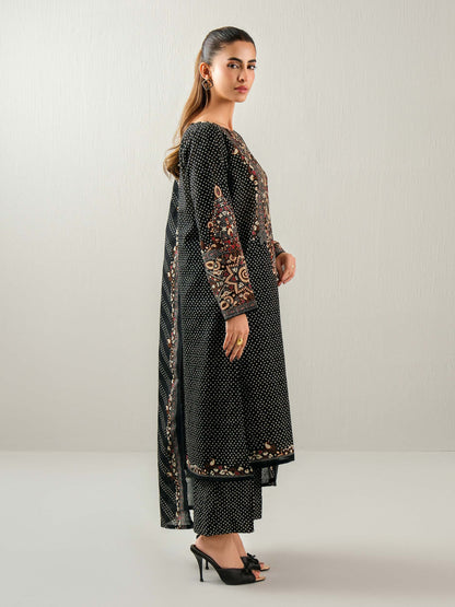 3 Piece Khaddar Suit-Printed (Unstitched)