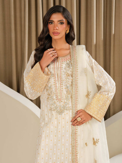 3 Piece Lawn Suit-Embroidered (Unstitched)