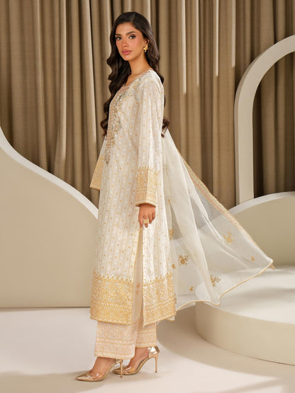 3 Piece Lawn Suit-Embroidered (Unstitched)