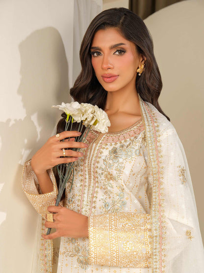 3 Piece Lawn Suit-Embroidered (Unstitched)