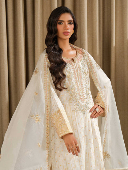 3 Piece Lawn Suit-Embroidered (Unstitched)
