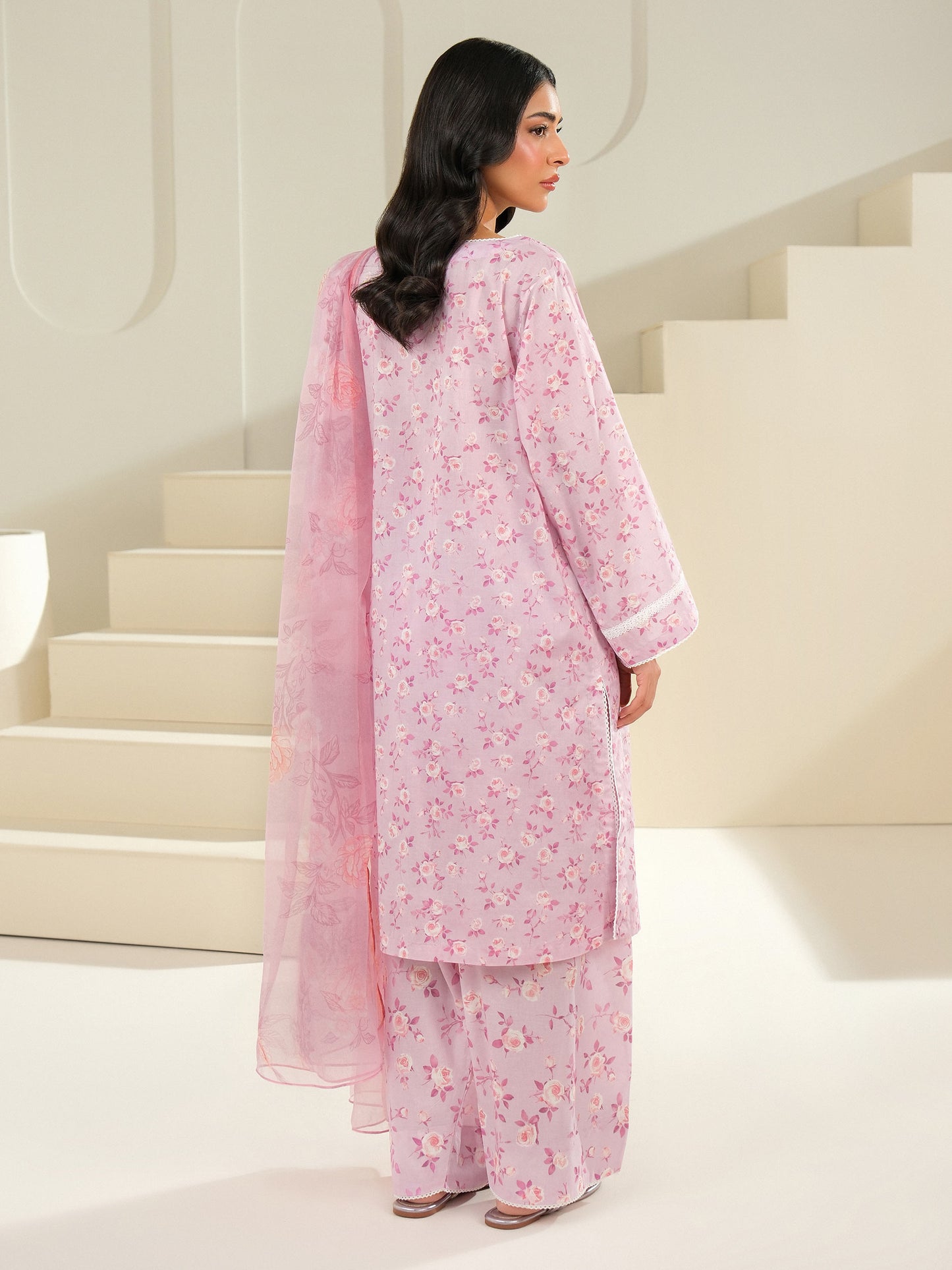 3 Piece Lawn Suit-Printed (Unstitched)