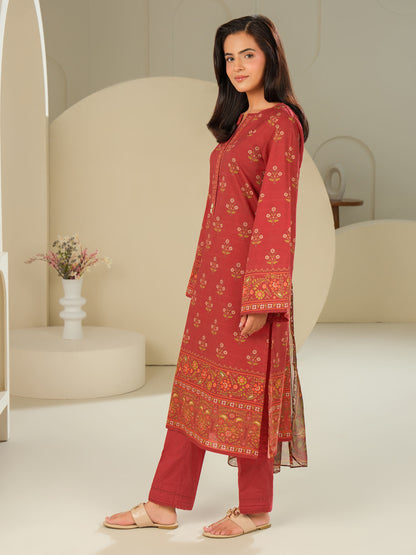 3 Piece Lawn Suit-Printed (Unstitched)