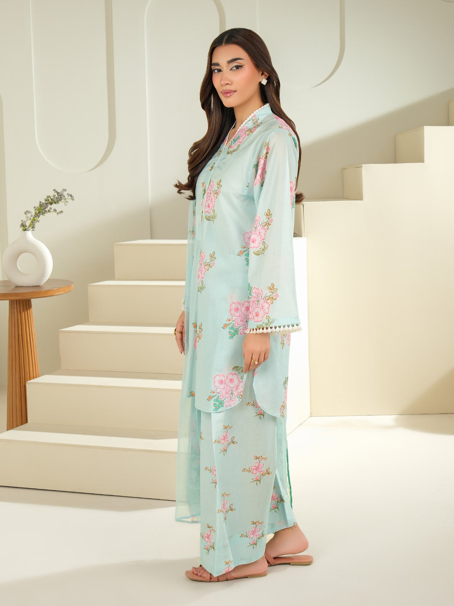 3 Piece Lawn Suit-Printed (Unstitched)