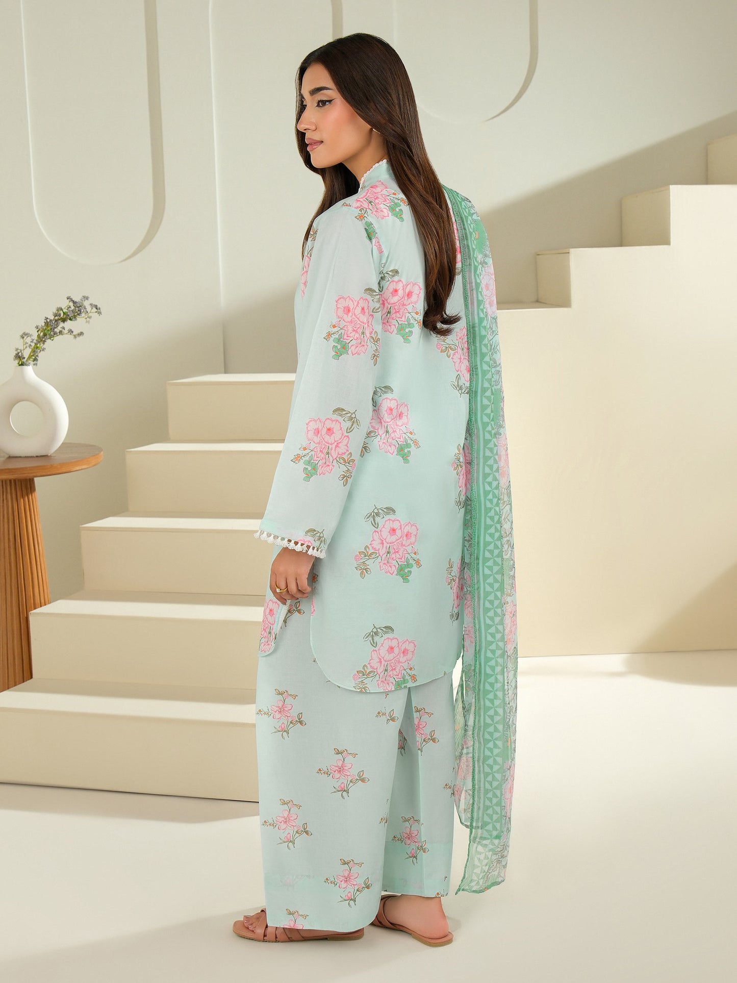 3 Piece Lawn Suit-Printed (Unstitched)