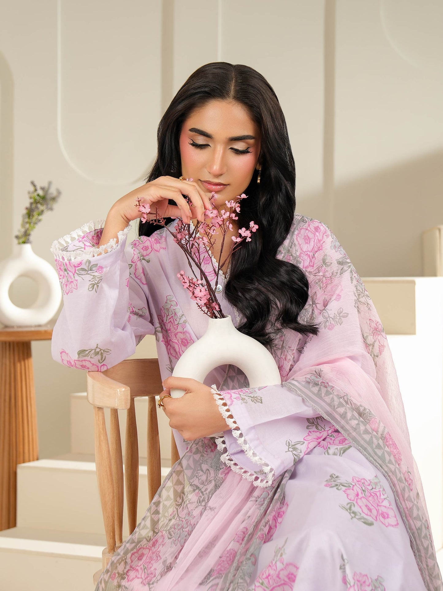 3 Piece Lawn Suit-Printed (Unstitched)