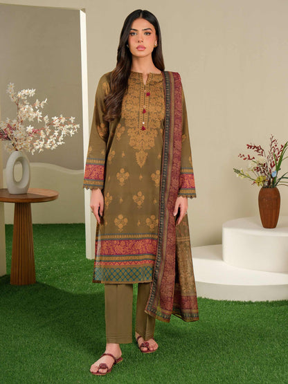 3 Piece Lawn Suit-Printed (Unstitched)