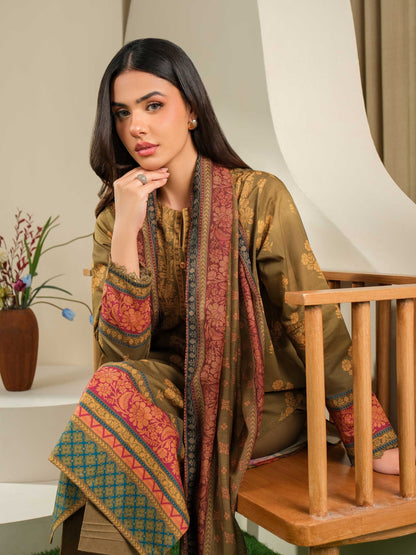 3 Piece Lawn Suit-Printed (Unstitched)