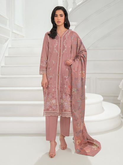 3 Piece Khaddar Suit-Embroidered (Unstitched)