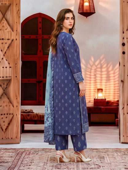 3 Piece Khaddar Suit-Embroidered (Unstitched)