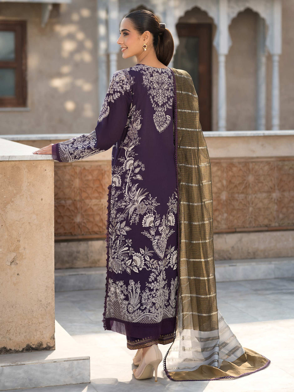 3 PC Unstitched Lawn Dress Collection main image 0
