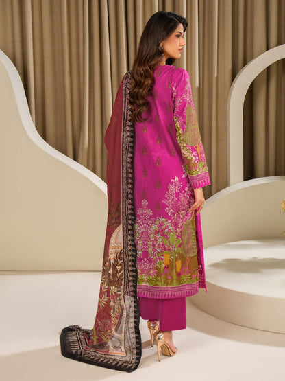 3 Piece Lawn Suit-Embroidered (Unstitched)