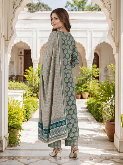 3 Piece Karandi (Unstitched)