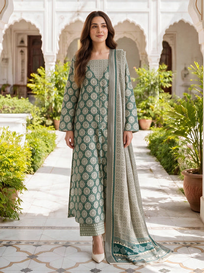 3 Piece Karandi (Unstitched)