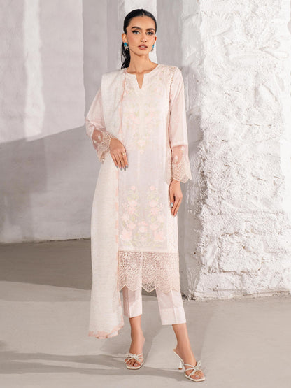 3 Piece Lawn Suit-Embroidered (Unstitched)