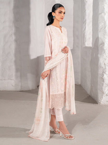 3 Piece Lawn Suit-Embroidered (Unstitched)