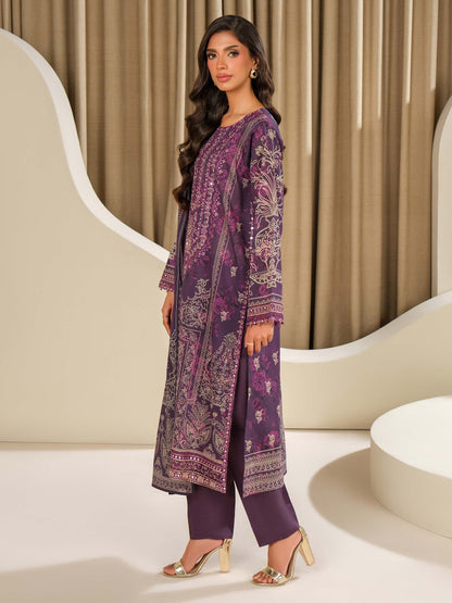 3 Piece Lawn Suit-Embroidered (Unstitched)