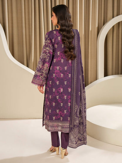 3 Piece Lawn Suit-Embroidered (Unstitched)