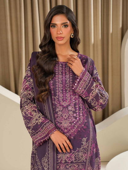 3 Piece Lawn Suit-Embroidered (Unstitched)