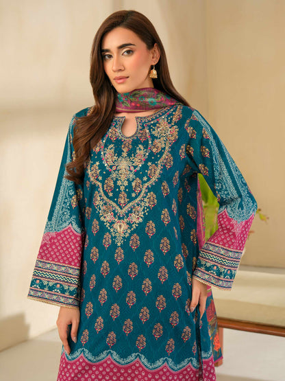 3 Piece Lawn Suit-Embroidered (Unstitched)