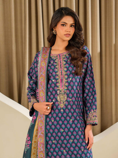 3 Piece Lawn Suit-Embroidered (Unstitched)